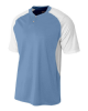 Full customized design :A4 Mens 2-Button Henley w/Contrast Stretch Mesh - Design Online or Buy It Blank