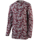 Full customized design : Men Digi-Camo L/S Wicking T-Shirt